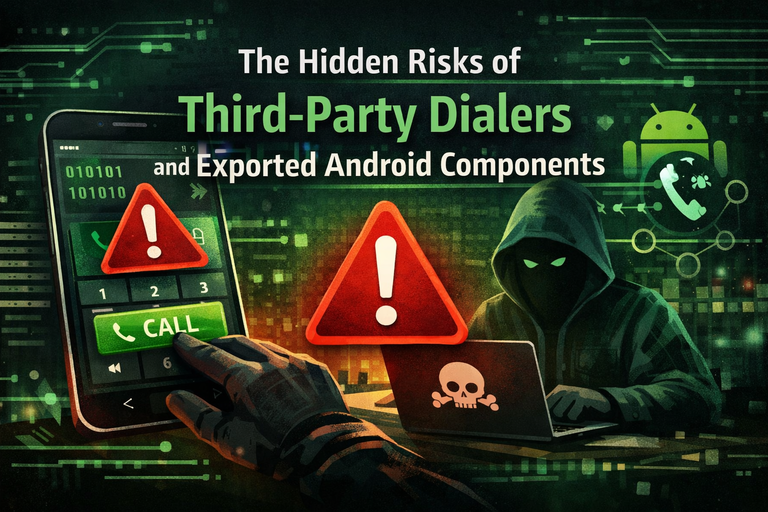 Android exported components and dialer security